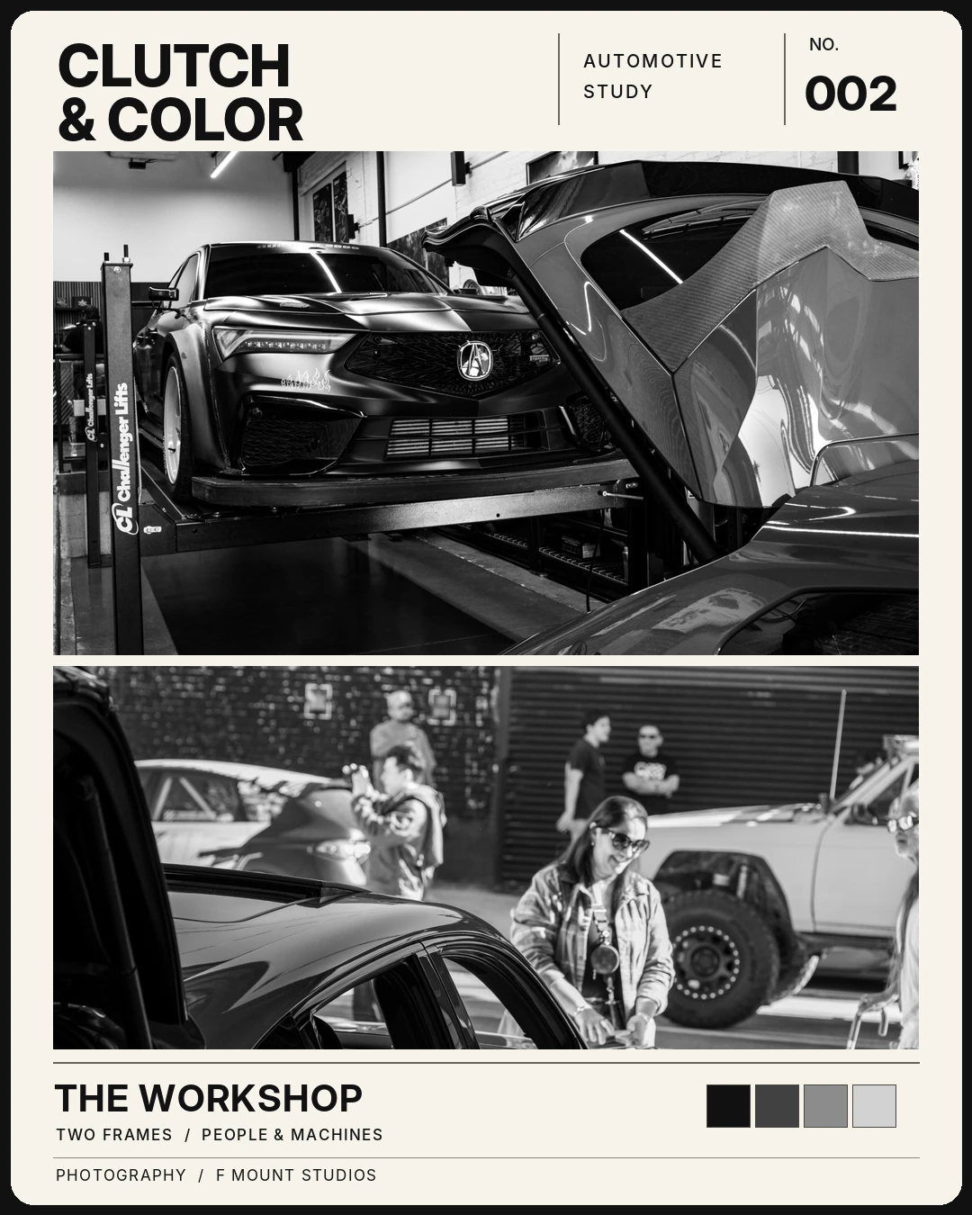Original two-image layout No. 002 The Workshop